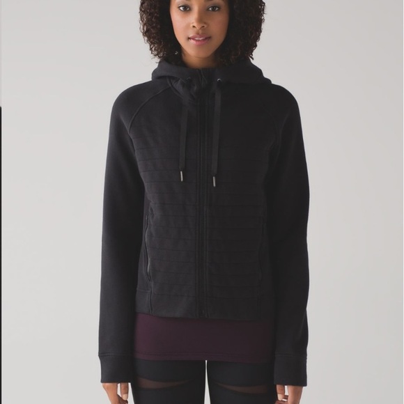 Lululemon Fleece Be True Hoodie Hooded Zip Up Sweatshirt - Picture 1 of 12